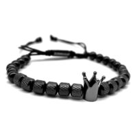 Βραχιόλι Crown Black