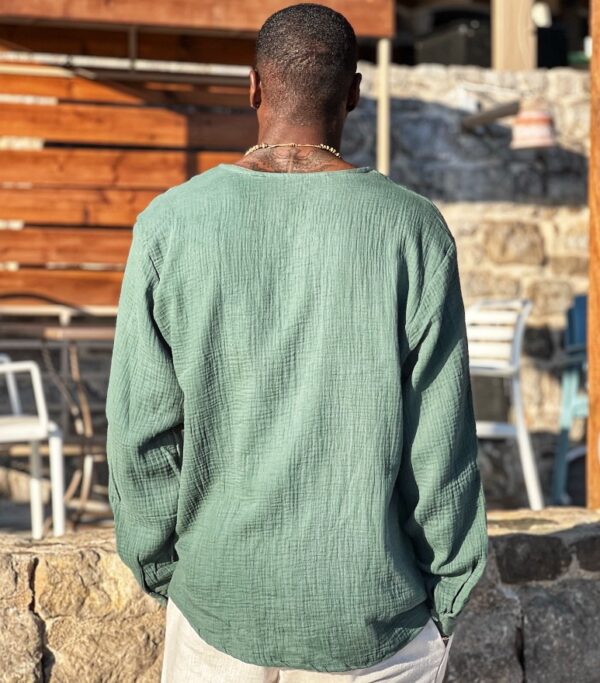 Πουκάμισο Rey Olive Green
